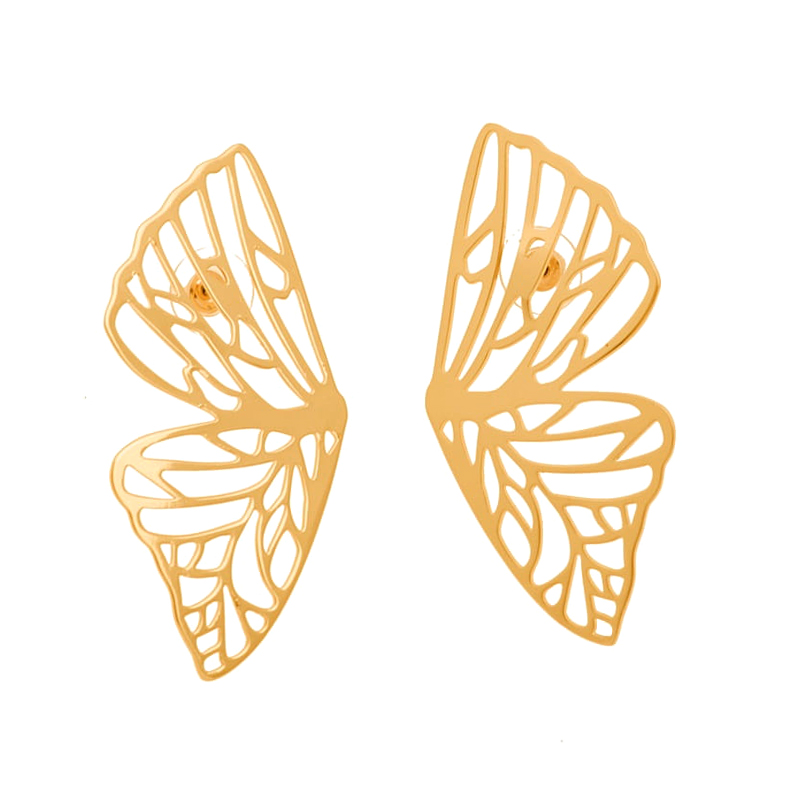Kolczyki skrzydła motyla